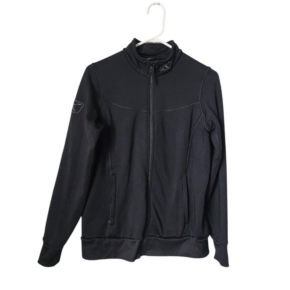 KLIM black Sundance Fleece Jacket Black Full Zip Snowmobile Riding Ski Winter M